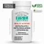 Metilfolato 1 mg + Metilcobalamina 1 mg + Vit B6 15 mg -  Sublingual Vegan Caps