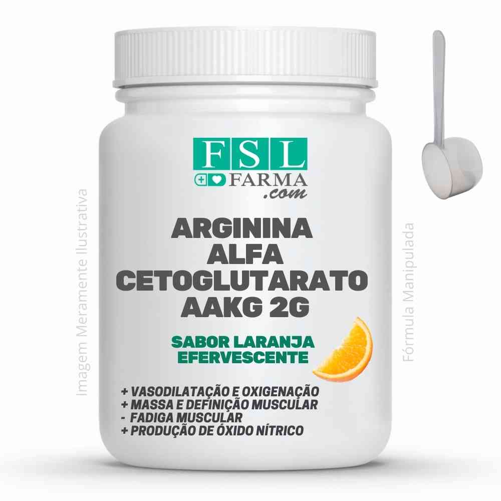 Arginina Alfa Cetoglutarato AAKG 2g - Óxido Nítrico e Resistência ao Treinamento ®