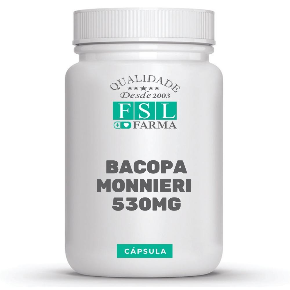 Bacopa Monnieri (Com 50% de Bacosídeos) 530mg