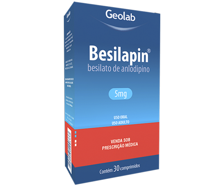 Besilapin 5mg com 30 Comprimidos Geolab