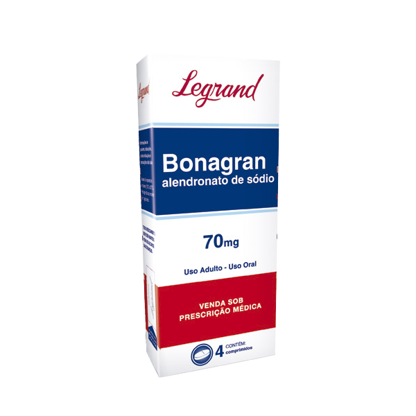 Bonagran 70mg com 4 comprimidos - Legrand