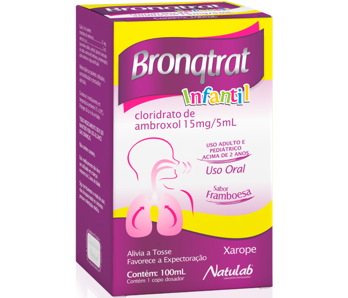 Bronqtrat 15mg/5ml Infantil - Natulab