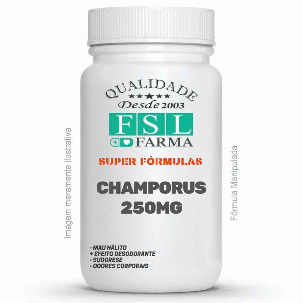 Champorus 250Mg - Fim Dos Odores Corporais - 120 Caps ®