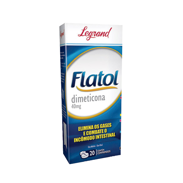 Flatol 40mg com 20 comprimidos - Legrand