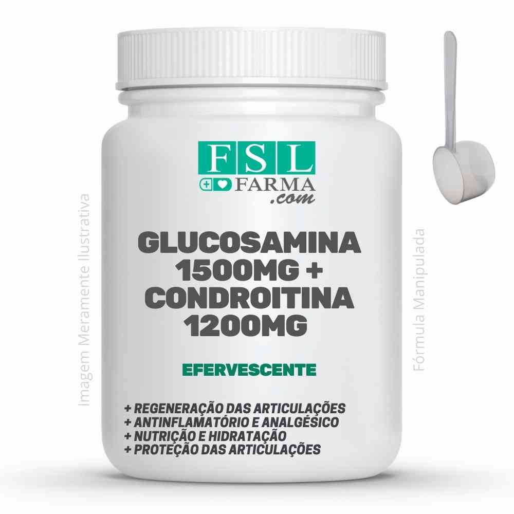 Glucosamina 1500mg + Condroitina 1200mg Sabor Laranja ®
