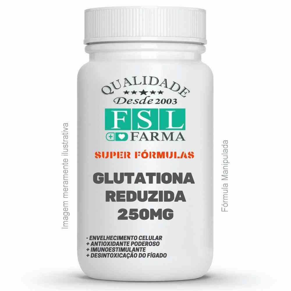 Glutationa Reduzida 250mg - Grau Farmacêutico ®