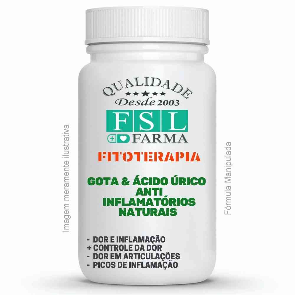 Gota & Ácido Úrico - Anti-inflamatórios Naturais ®