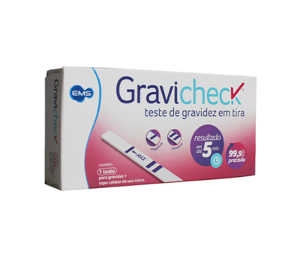 Gravicheck Teste de gravidez em tira - EMS