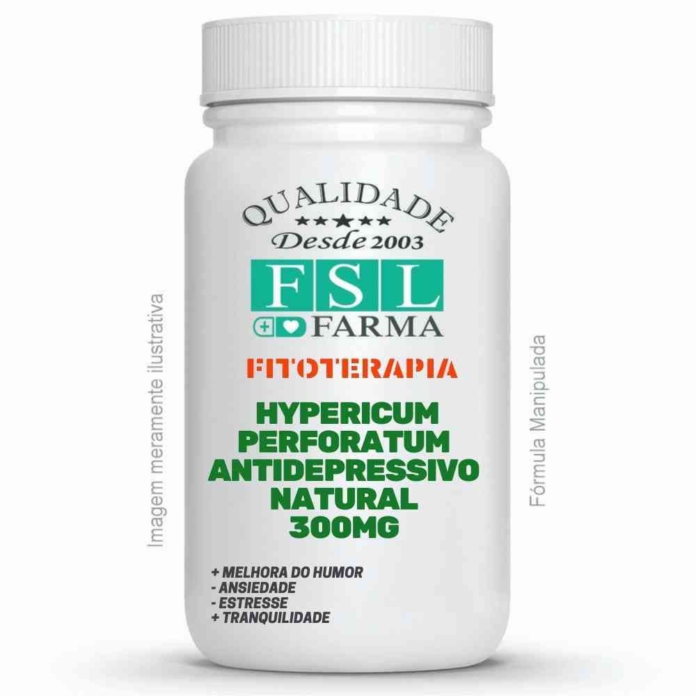 Hypericum Perforatum 300Mg - Antidepressivo Natural ®