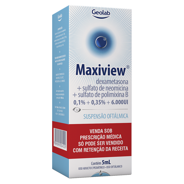 Maxiview 0,1% + 0,35% 5ml - Geolab