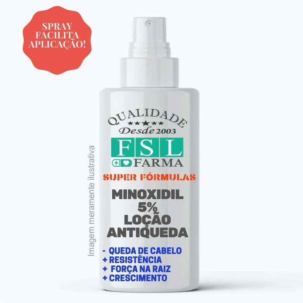 Minoxidil 5% Loção Capilar Spray 60ml