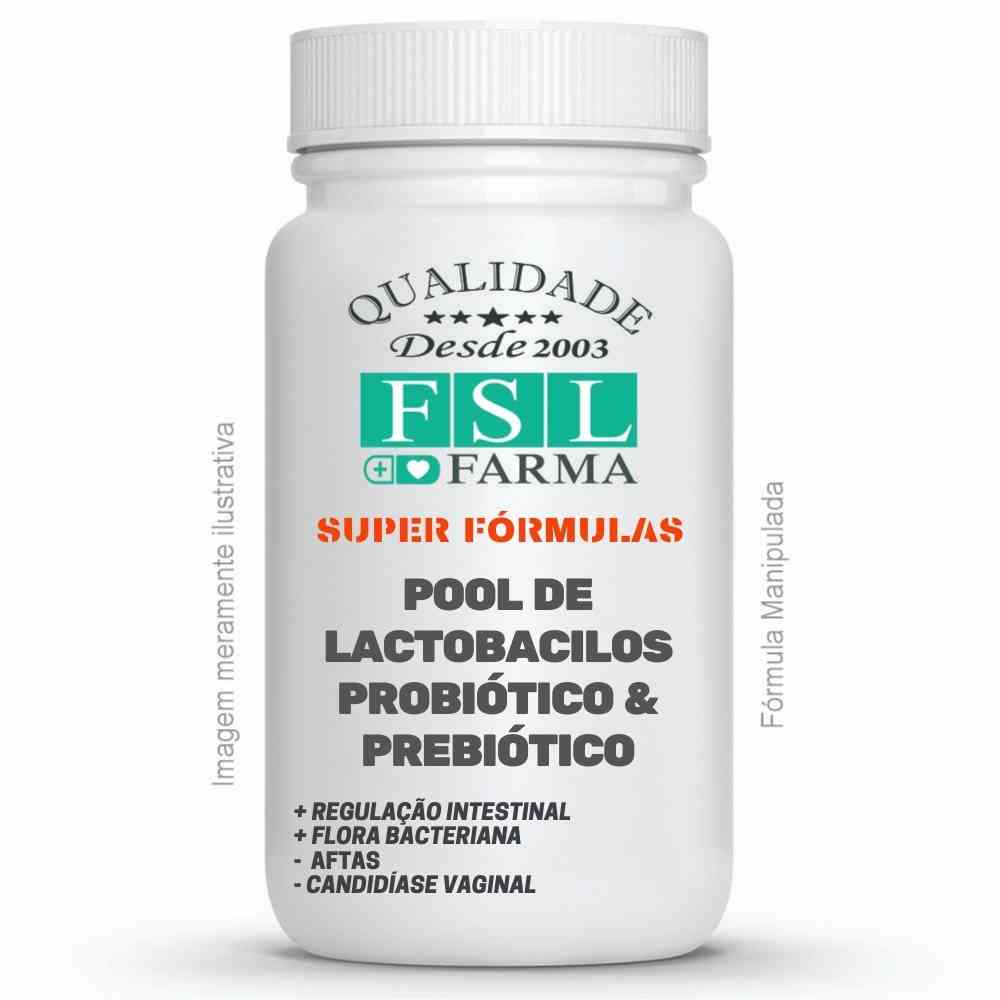 Pool De Lactobacilos - Pre e Probiótico Intestinal ®