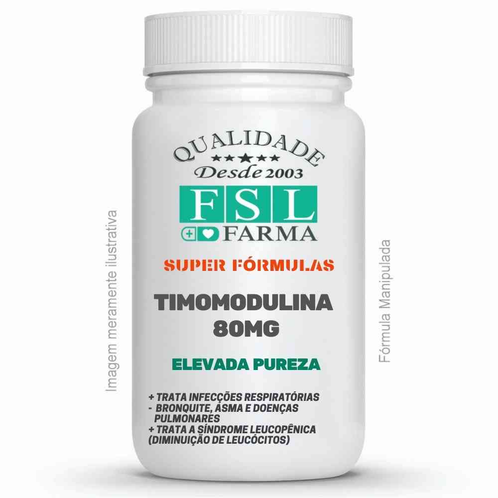 Timomodulina 80mg - Infecções Respiratórias e Defesas do organismo ®