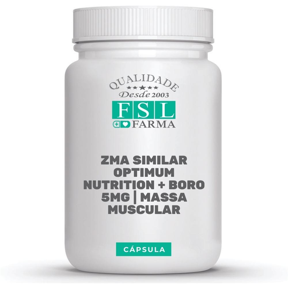 Zma Similar Optimum Nutrition + Boro 5mg | Massa Muscular