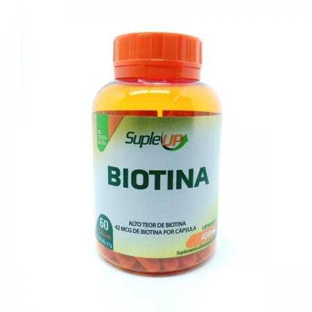 Biotina 450mg 60 cápsulas - Suple Up