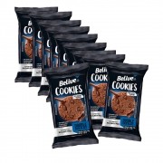Cookies Sem Glúten Zero Double Chocolate com 10 unidades de 34g - Belive