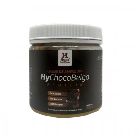 Creme de Amendoim Hychocobelga Protein 450g - Hype