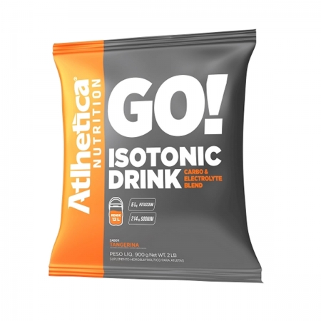 Go Isotonic Drink sabor Tangerina 900g - Atlhetica