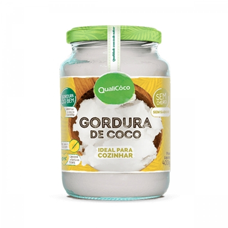 Gordura de Coco 400g - Qualicoco