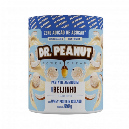 Pasta de Amendoim sabor Beijinho 650g - Dr. Peanut