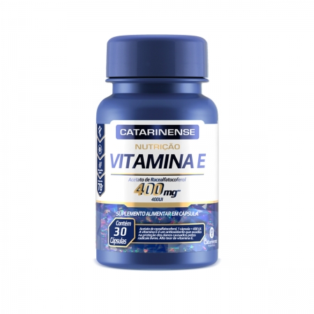 Vitamina E 400mg 30 Cápsulas  - Catarinense