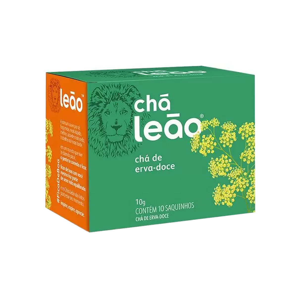 Chá de Erva Doce 10 sachês de 2g - Chá Leão