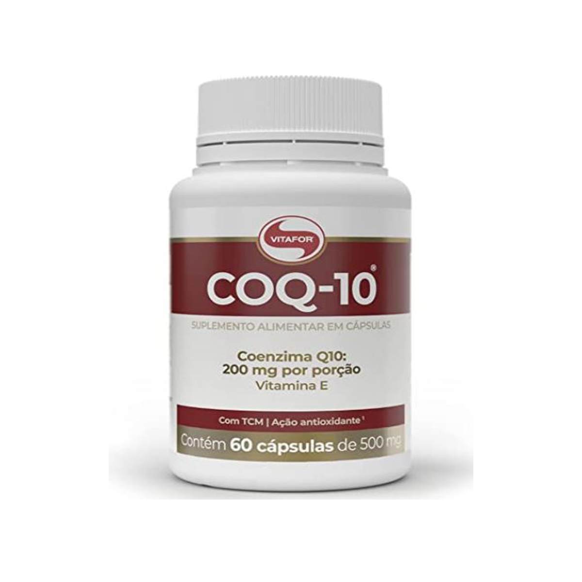 Coenzima Q10 500mg 60 Tabletes - Vitafor