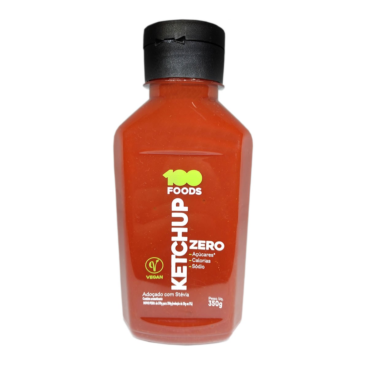 Ketchup Vegano Zero 350g - 100 Foods