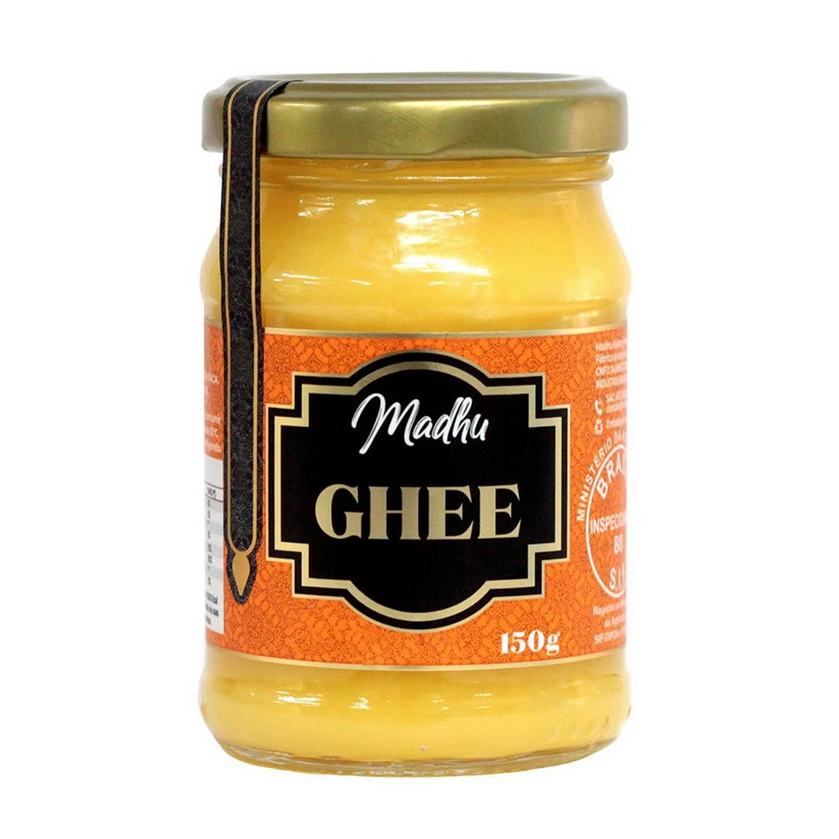 Manteiga Ghee Original 150g - Madhu
