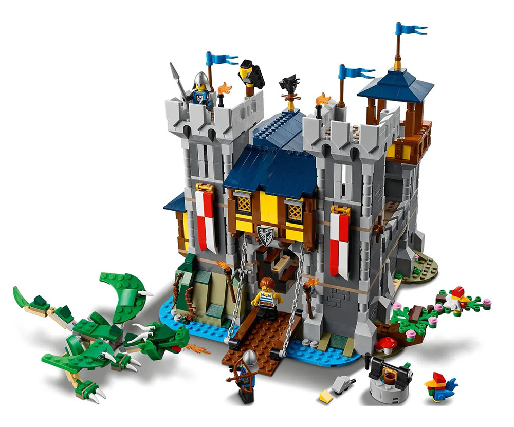 Castelo Medieval 1426pcs 31120 Creator LEGO