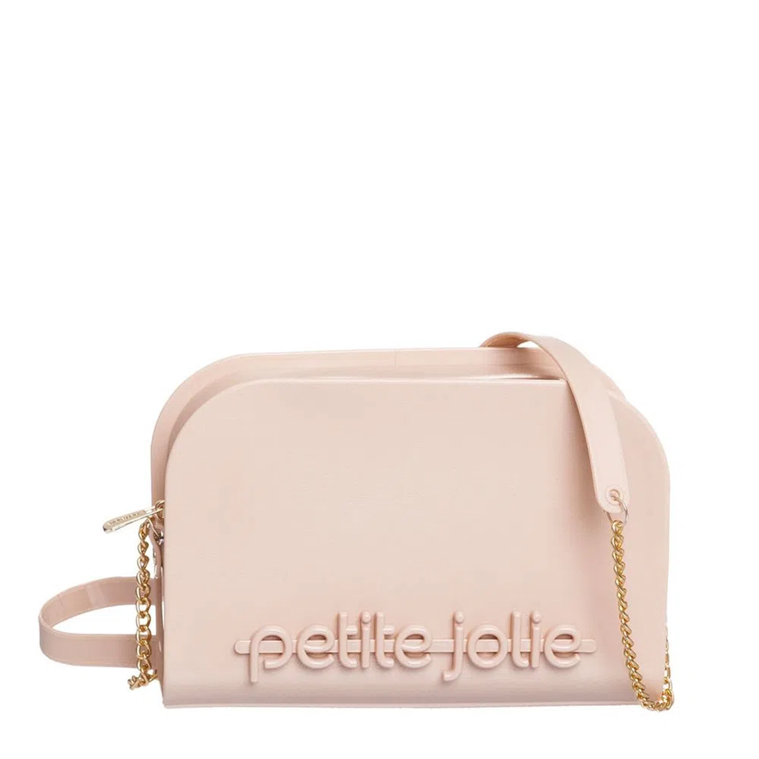 Bolsa Petite Jolie Pretty PJ10450 - Nude e Ouro