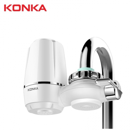 Konka-filtro para torneira, purificador de água, em cerâmica, lavável, percolado, filtra bactérias, ferrugem e sujeira