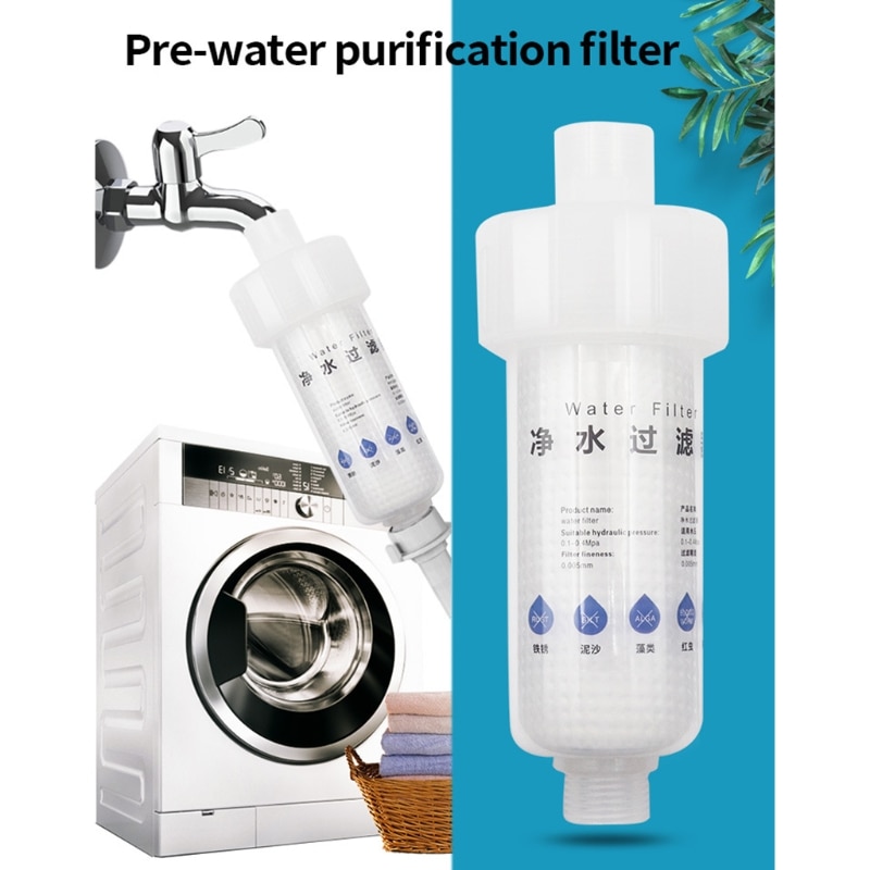 Filtro de água pp com filtro de algodão pré-filtro, remoção de metal pesado, purificador de chuveiro, máquina de lavar, filtro para saúde da casa