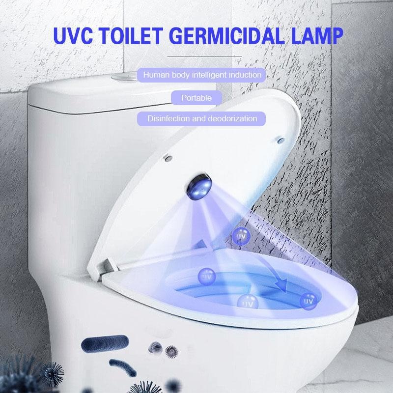 Lâmpada de esterilização ultravioleta luz do banheiro