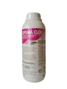 Detergente e Desincrustante Alcalino Clorado Concentrado Espuma Clor 1L