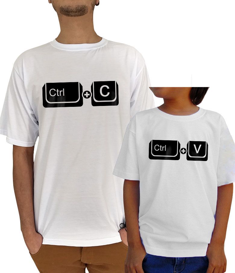 Camiseta Ctrl C Ctrl V