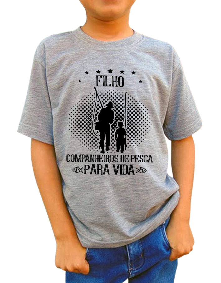 Camiseta Infantil Pesca