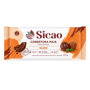 Barra Cobertura Fracionada Chocolate Blend Sicao Mais 1,01kg