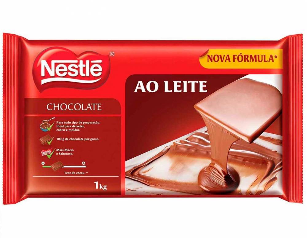 Chocolate Ao Leite 1kg Nestlé