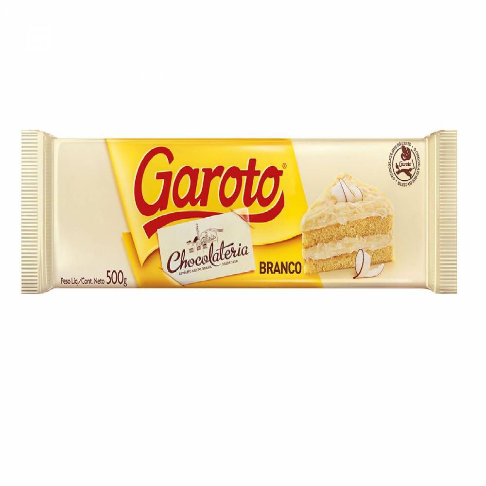 Chocolate Branco 500g Garoto