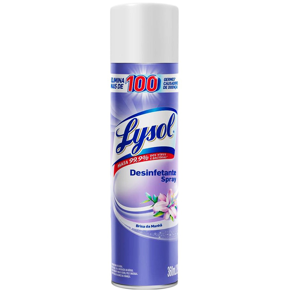 Desinfetante em Spray Brisa da Manhã 360ml Lysol 