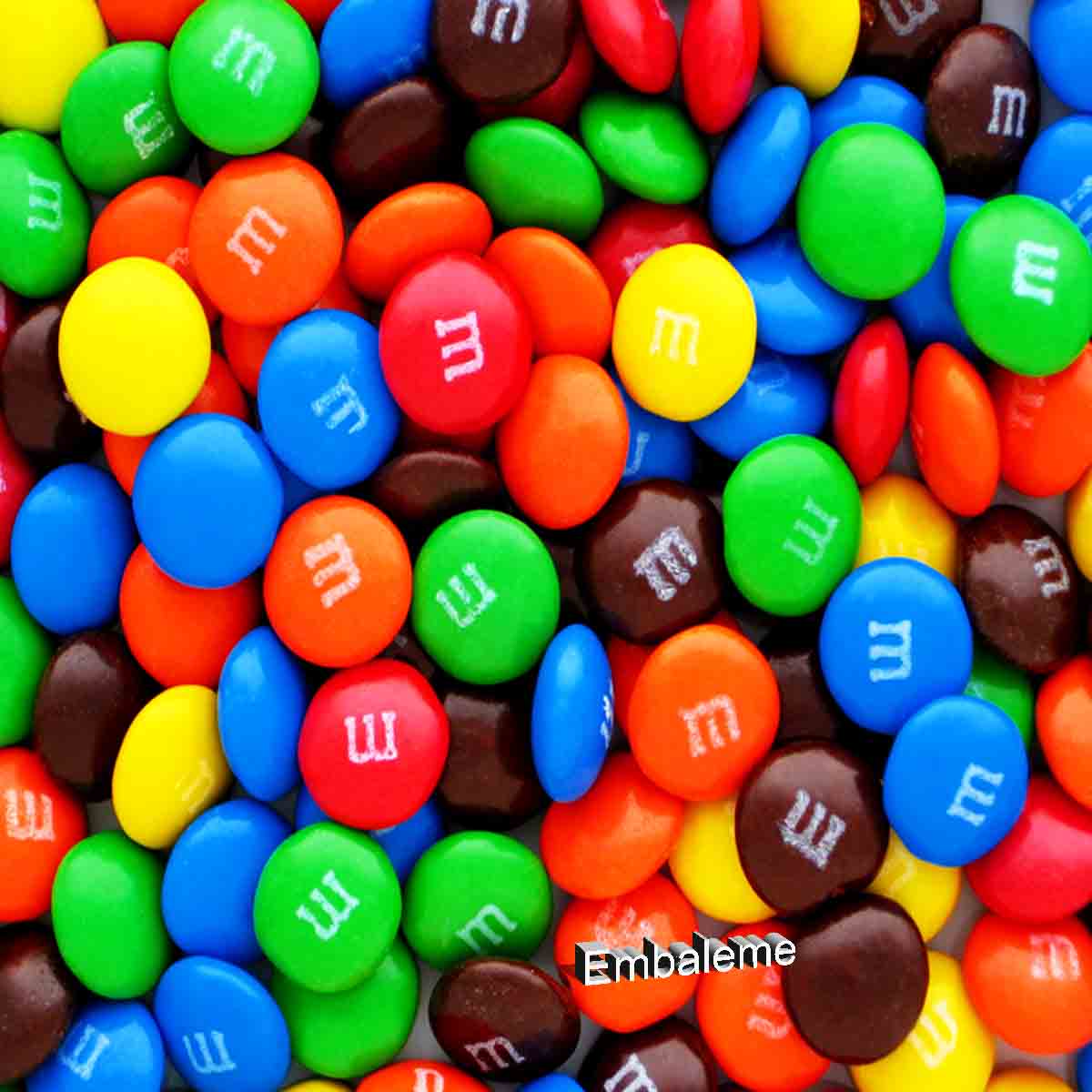 M&M Chocolate Confeite Ao Leite 18 Unidades de 45G Cada
