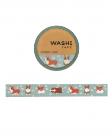Washi tape - Corgis