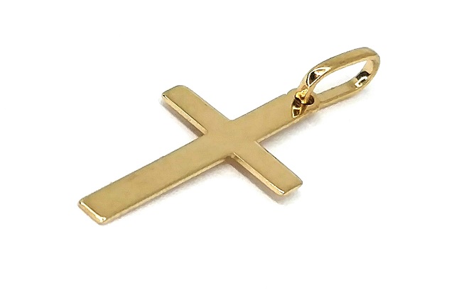 Pingente de Ouro 18K Crucifixo
