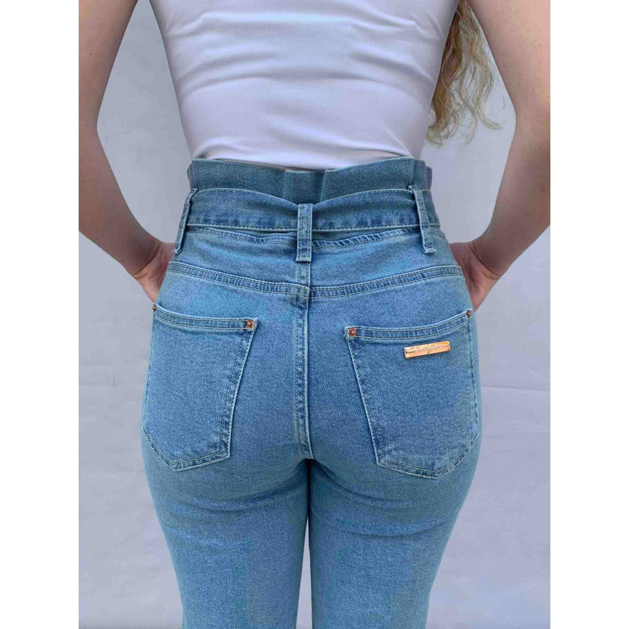 Calça Clochard Visual Jeans  - Choque Concept