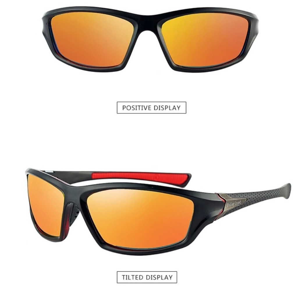 Óculos De Sol Masculino Esportivo Uv400 Polarizado