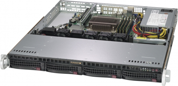Supermicro Superserver 5019C-M Xeon E-2226G 16GB DDR4 2XSSD 240GB 4XHD 10TB