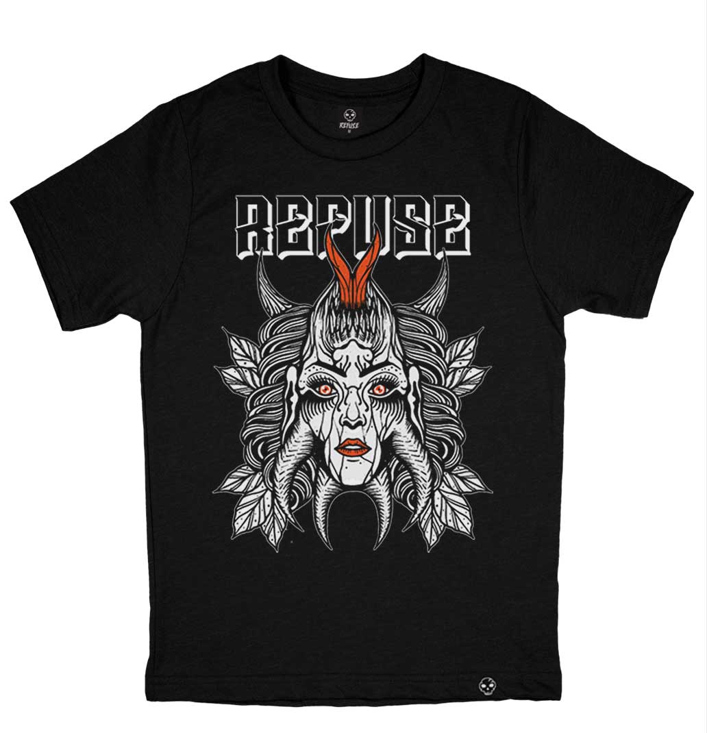 Camiseta Demon Woman Preta