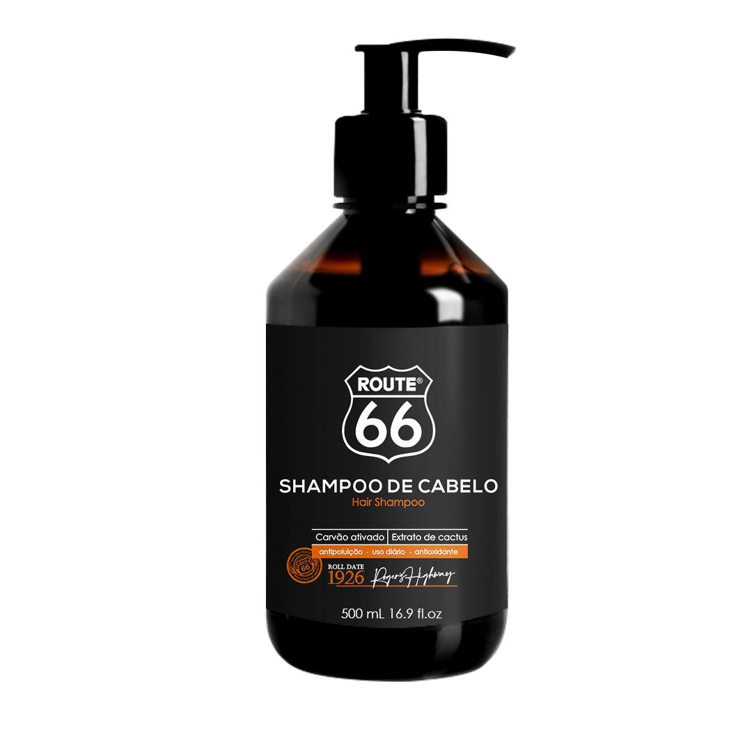 Shampoo Para Cabelo Profissional Viking Route 66 - 500ml