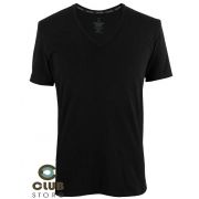 Camiseta Calvin Klein linha CK One - Preta (Pct. c/ 02)